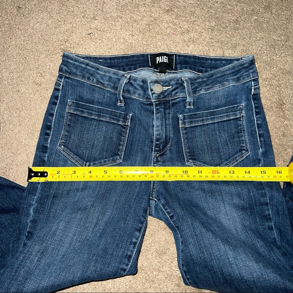 Paige Verdugo Ankle Blue Jeans - Picture 11 of 13